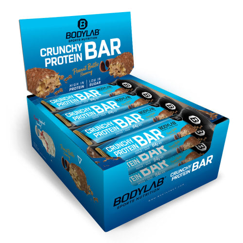 Crunchy Protein Bar – Bodylab24 - Pindakaas