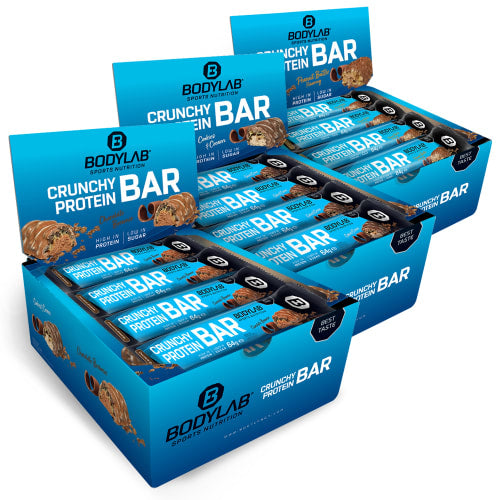 3 x Crunchy Protein Bar (12x64g elk) - Default Title