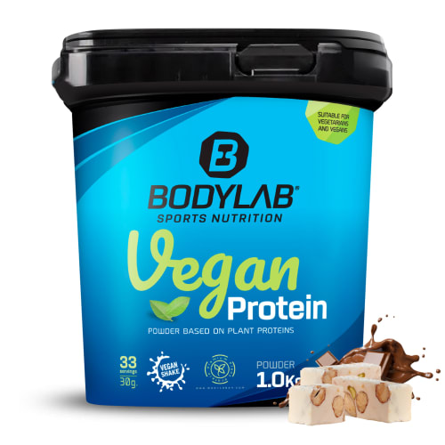 Vegan Protein – Bodylab24 - Chocolade Nougat