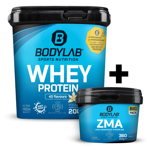 Whey + BIG PACK ZMA - 360 capsules