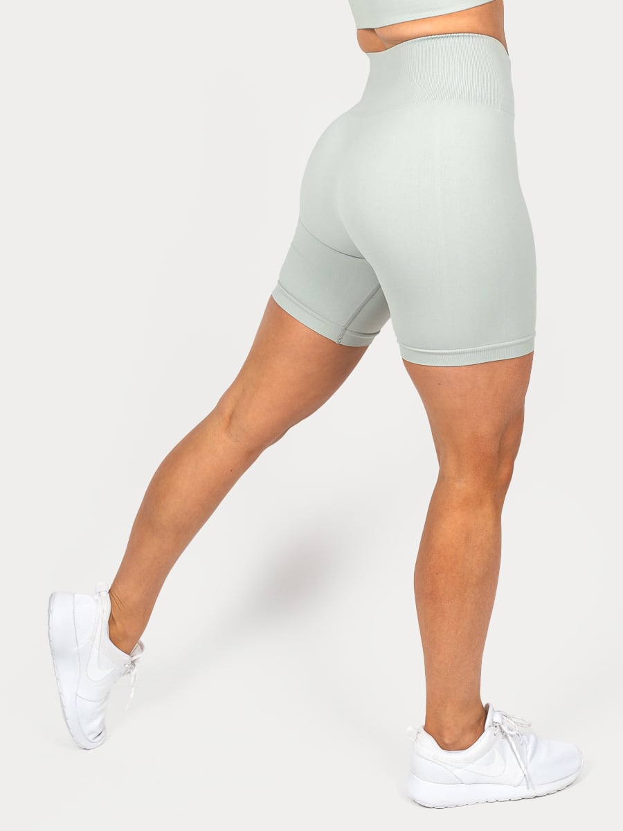 Seamless Biker Shorts - Gentle Jade - Standaard