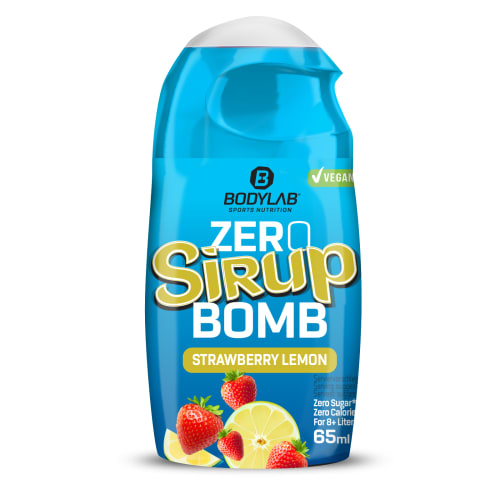 ZERO Sirup BOMB - Aardbei Citroen