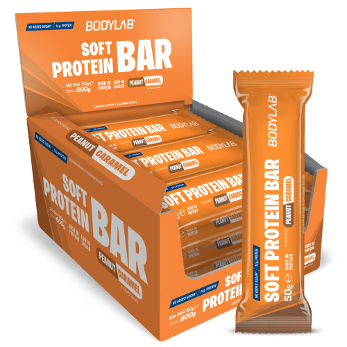 Soft Protein Bar – Bodylab24 - Peanut Karamel