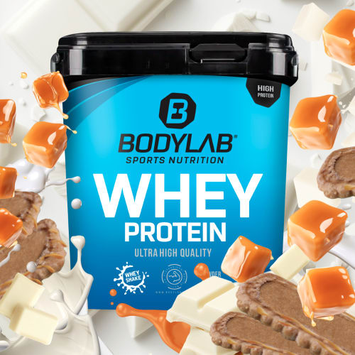 Whey Protein – Bodylab24 - Witte Chocolade Karamel Cookie / 2 kg