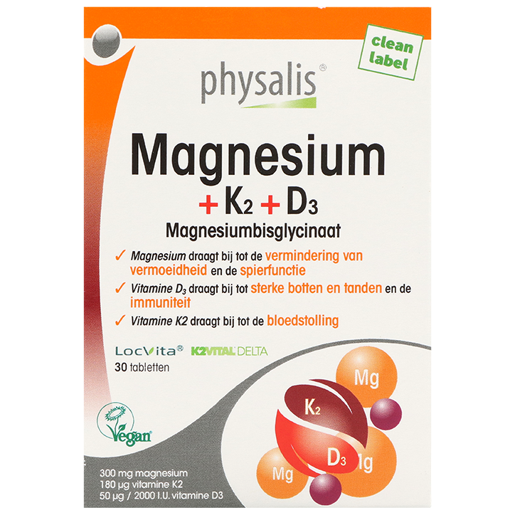 Physalis Magnesium + K2 + D3