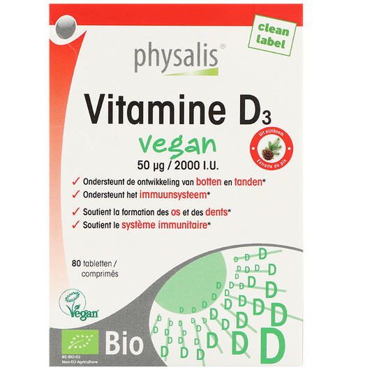 Physalis Vitamine D3 Vegan Bio - Standaard