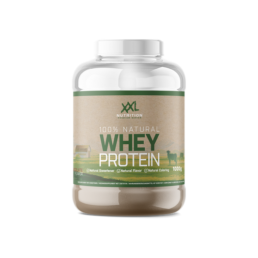 100% Natural Whey Protein Vanilla - Chocolade / 1000 g