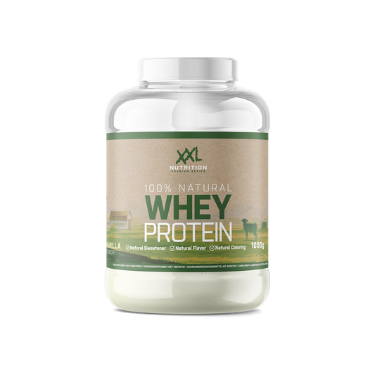 100% Natural Whey Protein Vanilla - Vanille / 1000 g
