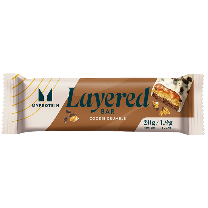 Myprotein Layered Protein Bar Cookie Crumble