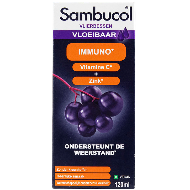 Sambucol Original Immuno Vitamine C + Zink - Standaard