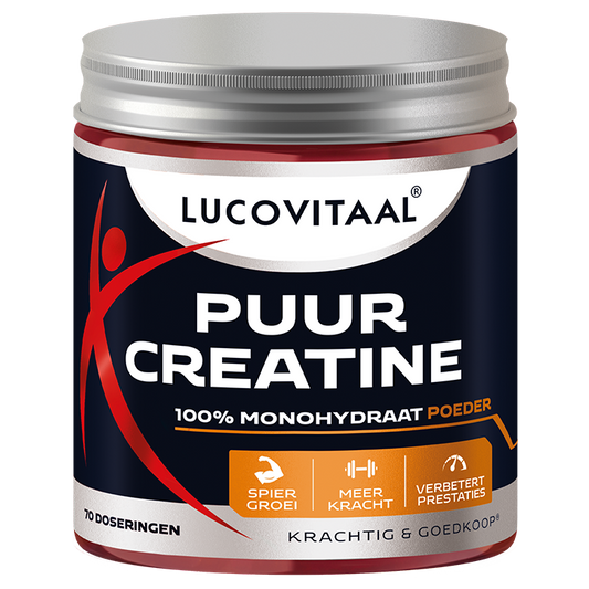 Lucovitaal Puur Creatine Poeder - 70 doseringen - Standaard