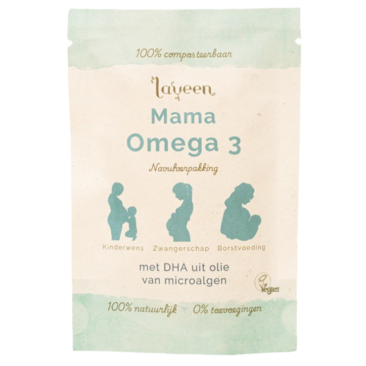 Laveen Mama Omega 3 Navulverpakking - 30 softgels