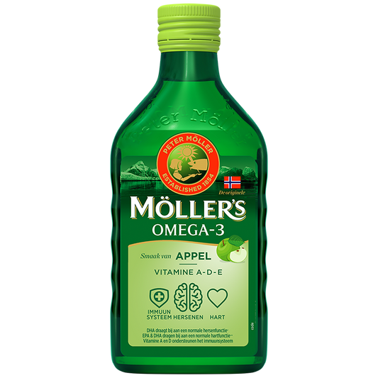 Möller's Omega-3 Levertraan Appel