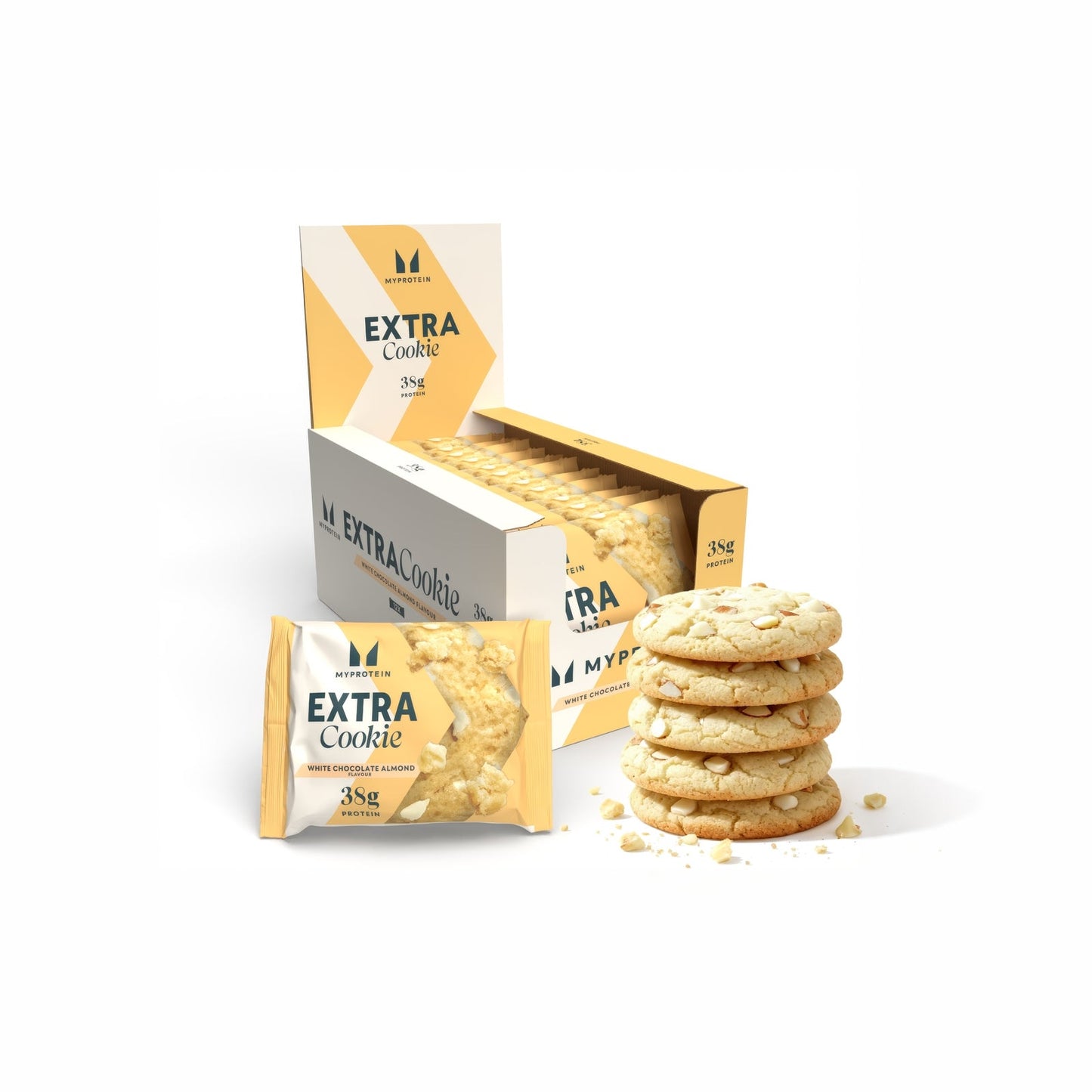 Protein Cookie - Witte Chocolade Amandel