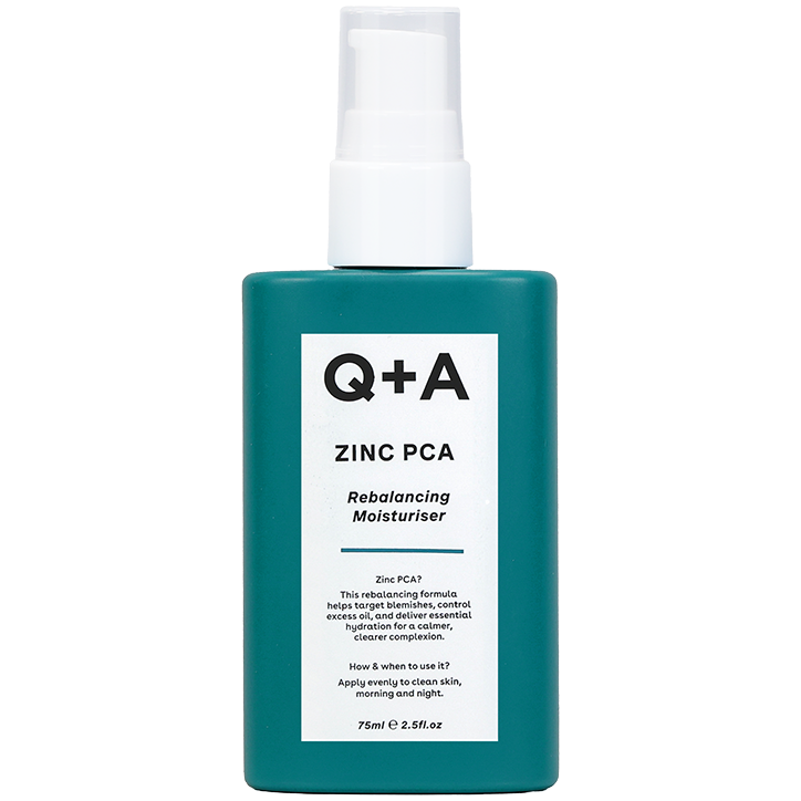 Q+A Zinc PCA Rebalancing Moisturiser - 75ml
