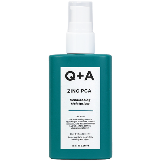 Q+A Zinc PCA Rebalancing Moisturiser - 75ml