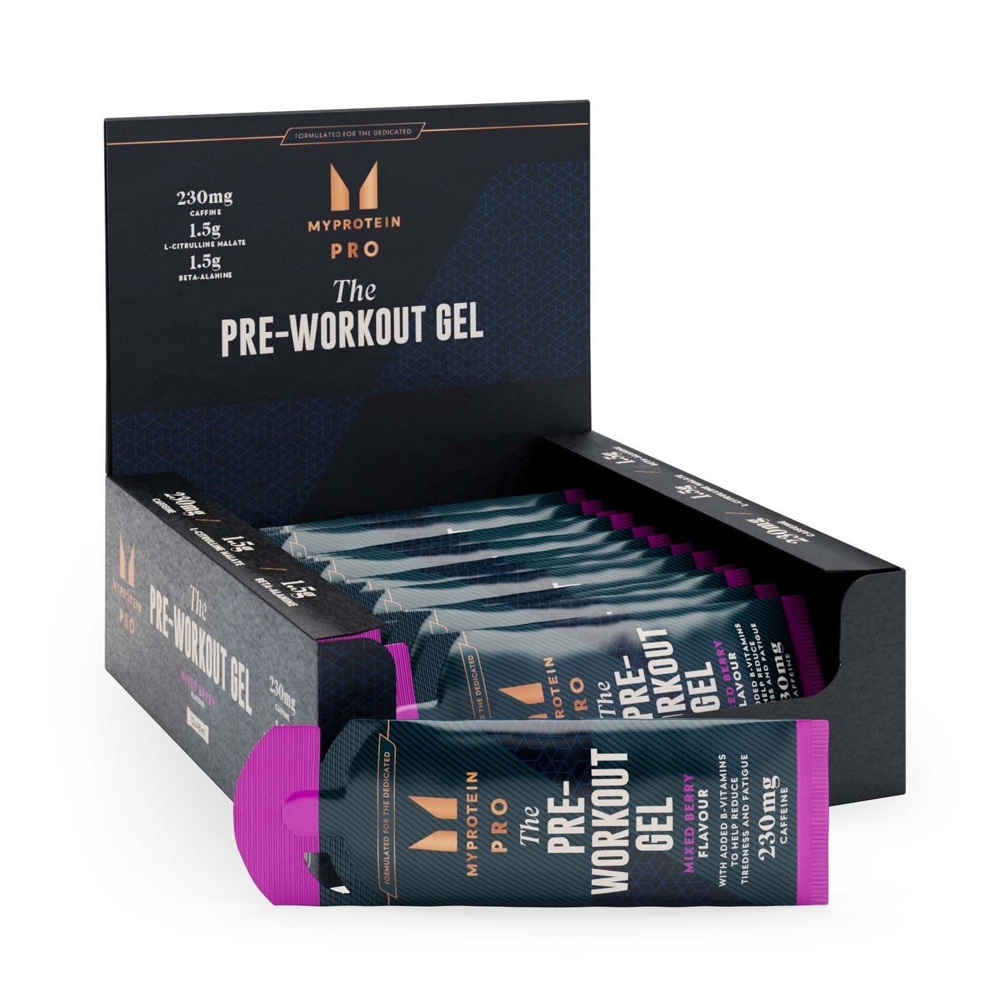 Pre-Workout Gel - Gemixte Bessen