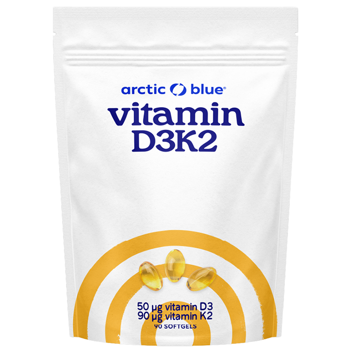 Arctic Blue Vitamine D3K2 - 90 softgels