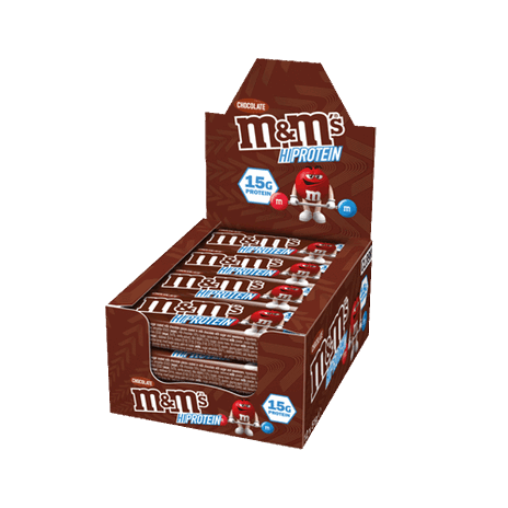 M&Ms Hi-Protein Bar Chocolate 12 Pack