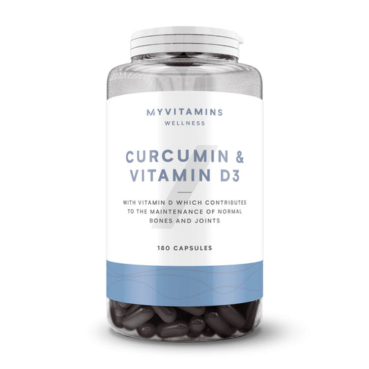 Curcumin & Vitamine D3 Capsules - 60 capsules