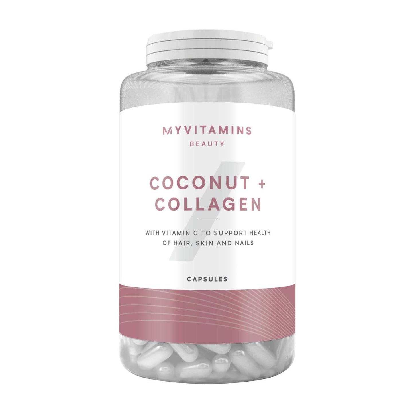 Kokos- en collageencapsules - 30 capsules / 15 porties