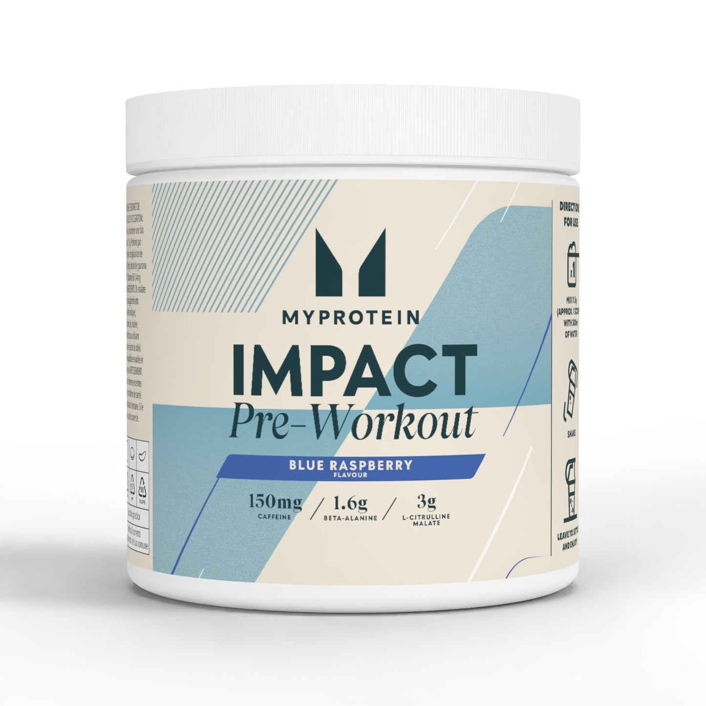 Pre-Workout Blend - Blauwe Framboos / 500 g / 43 porties