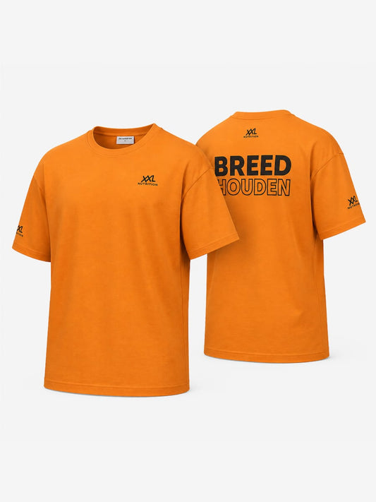 WK Oversized T - Breed Houden - Oranje / 3XL