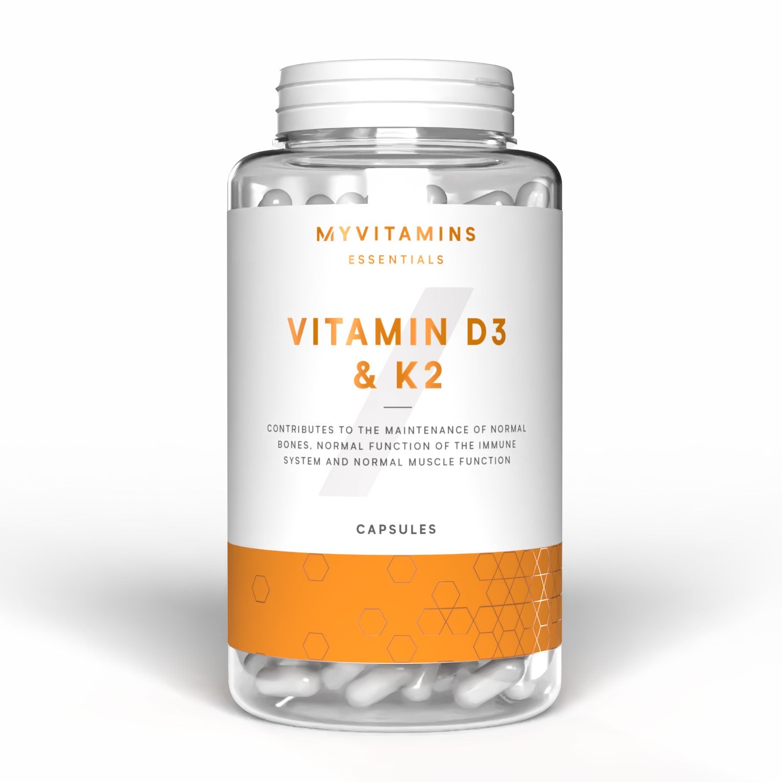 Vitamine D3 & K2-capsules - 30CAPSULES, 30servings
