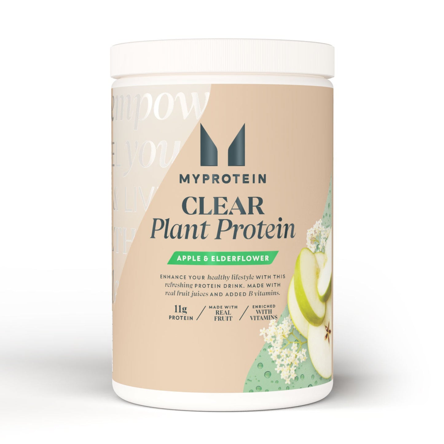 Clear Vegan Protein - Appel & Vlierbloesem / 20 porties