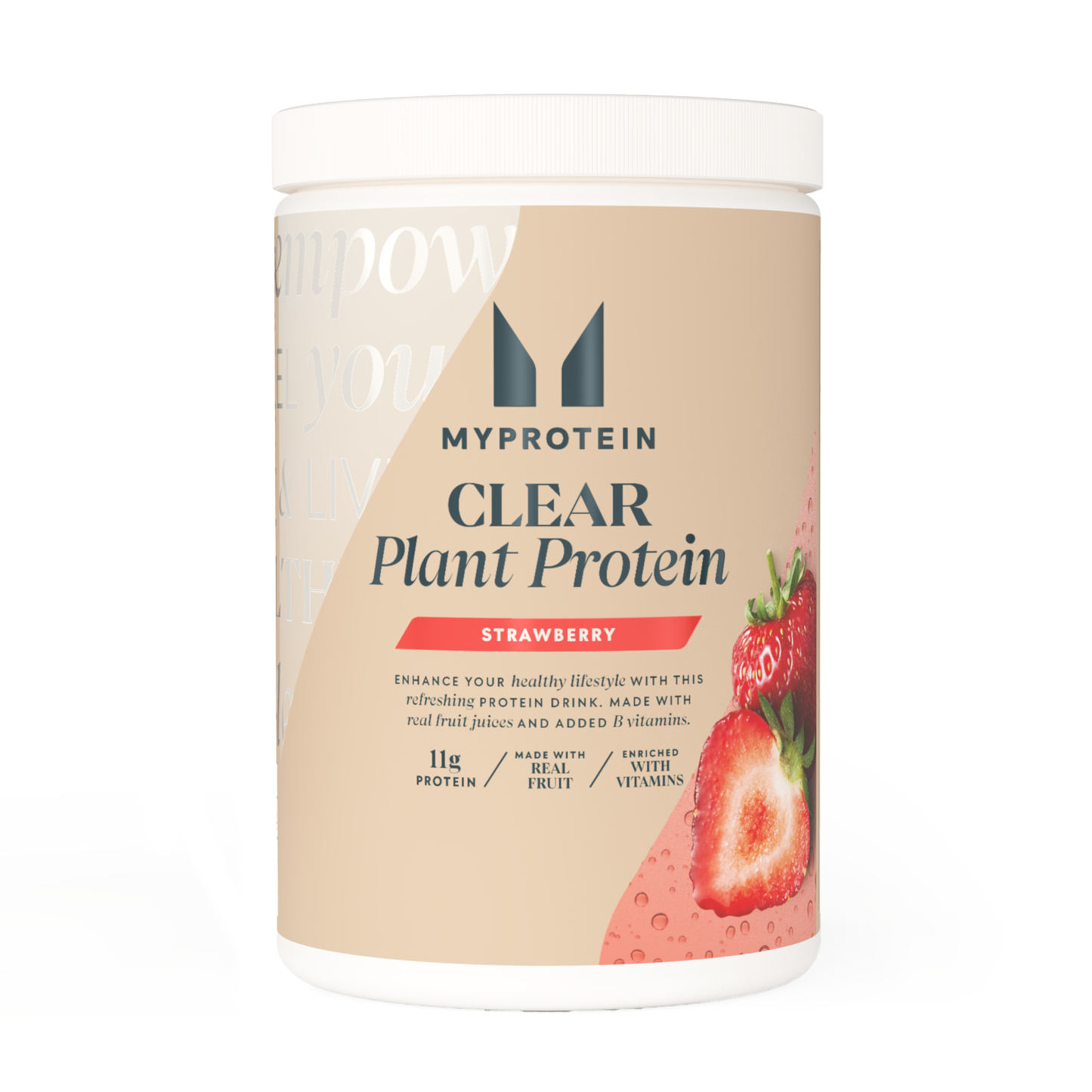 Clear Vegan Protein - Aardbei / 40 porties