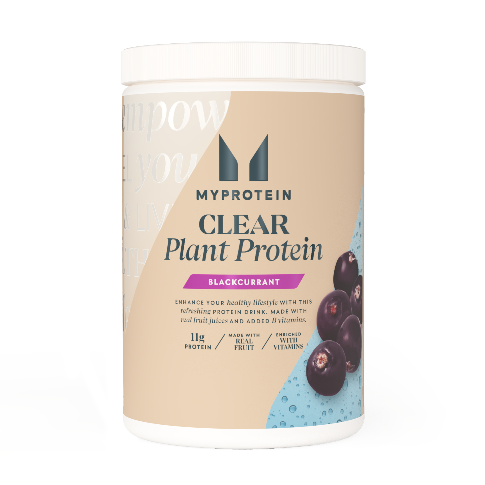 Clear Vegan Protein - Zwarte Bes / 40 porties