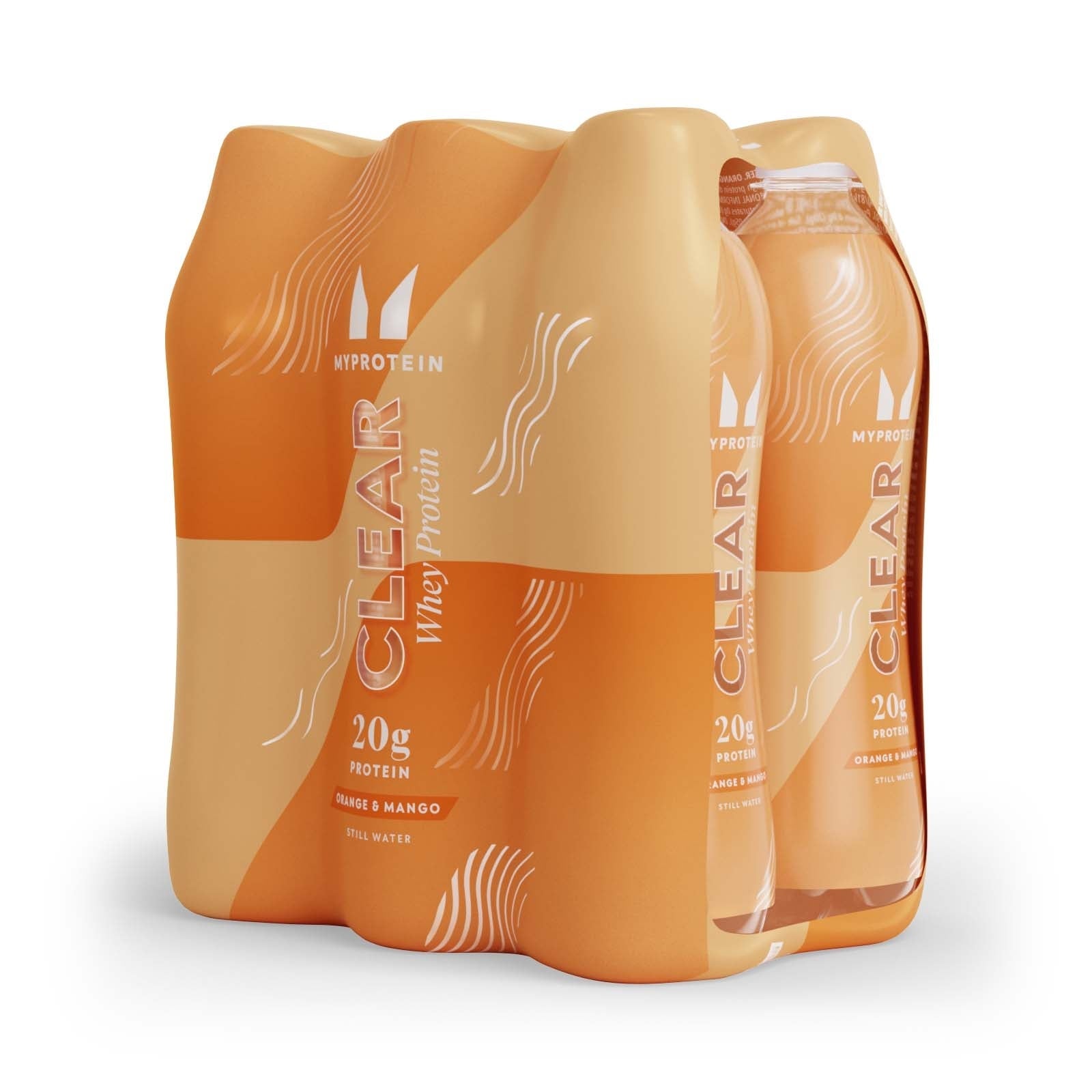 Clear Protein Water - Sinaasappel & Mango / RTD (verpakking met zes stuks) / 6 Pack