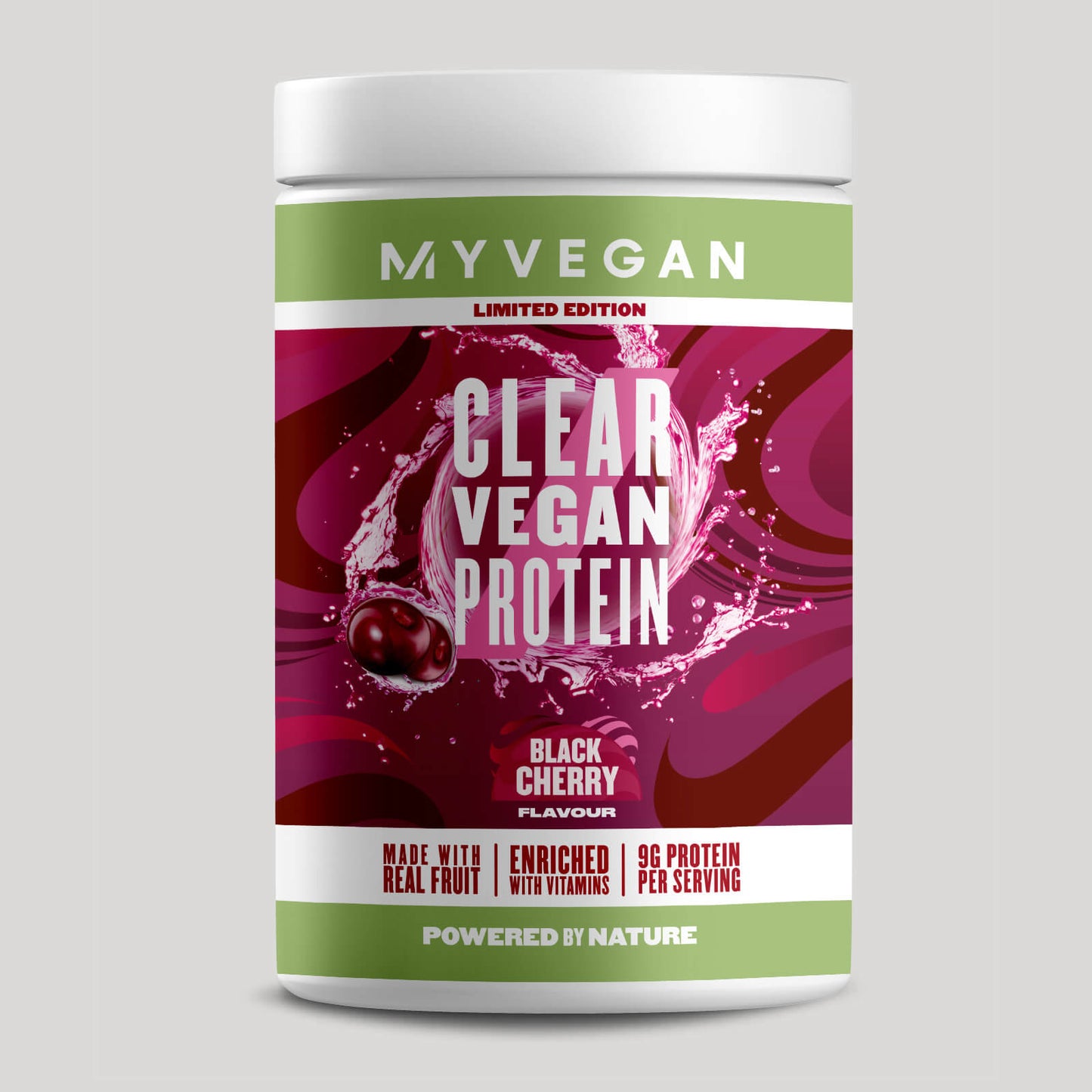 Clear Vegan Protein - Zwarte Kers / 20 porties