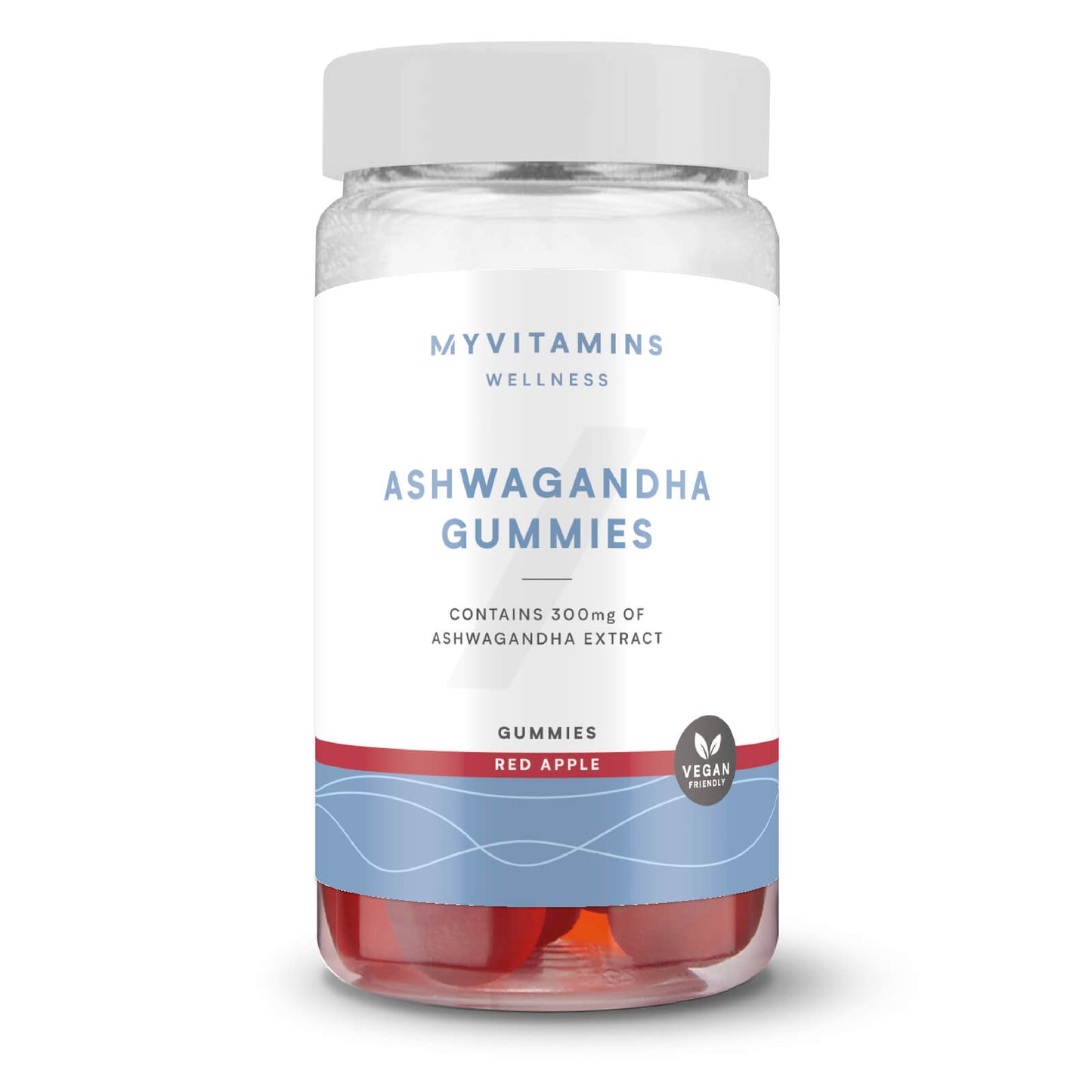 Ashwagandha gummies (60 gummies) - Red Apple (Extra Strength)