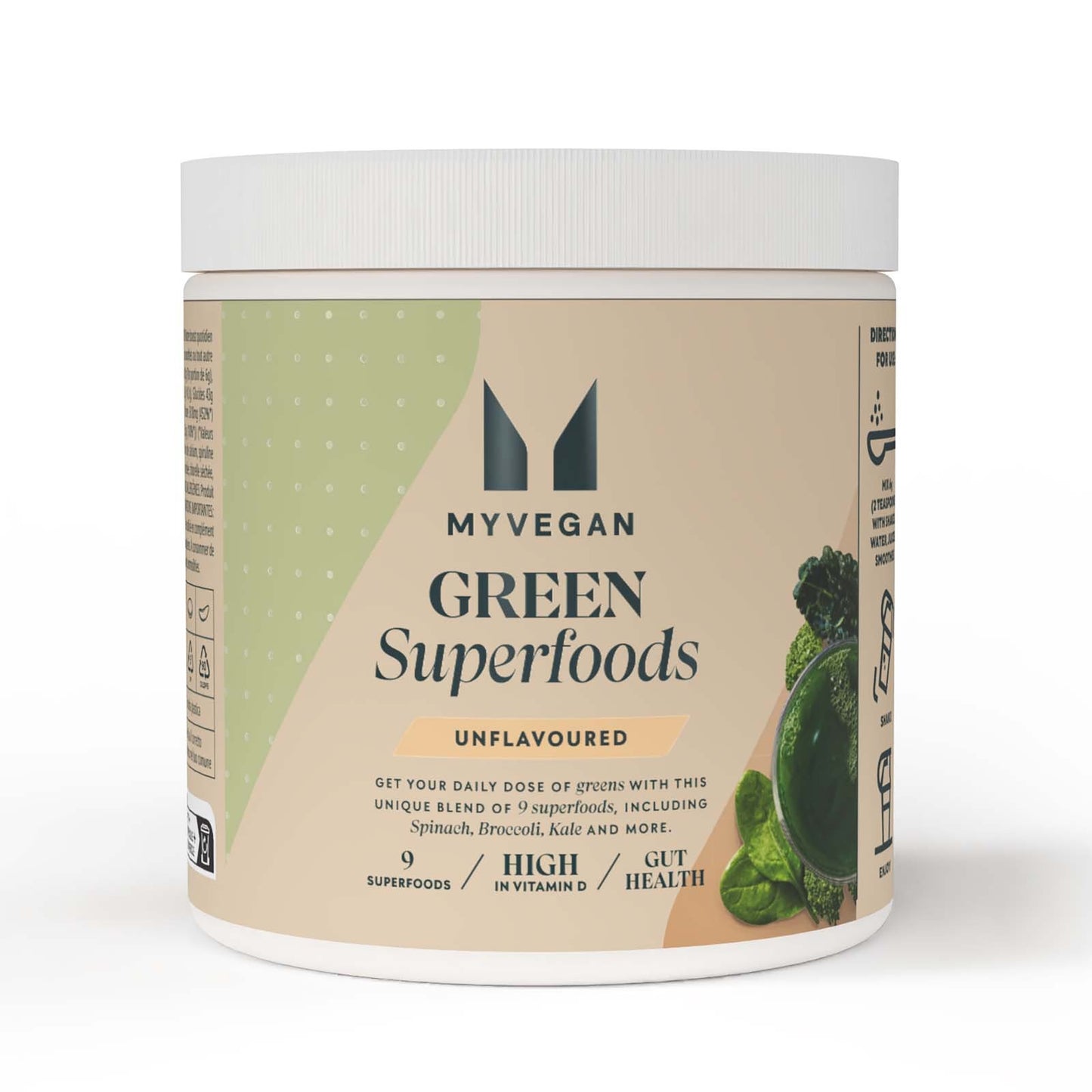 Green Superfoods - Framboos & Cranberry / 500 g