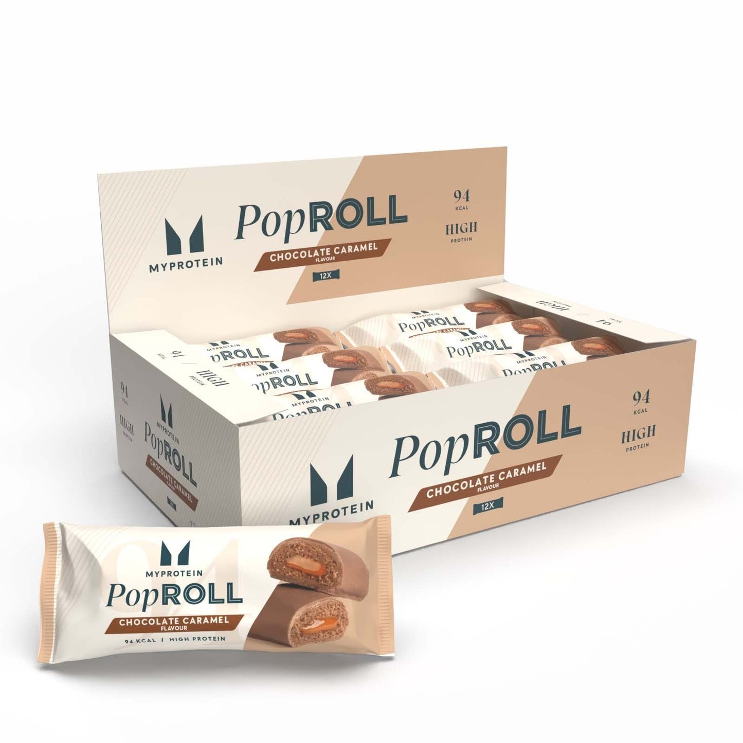 Pop Rolls - Chocolade Karamel / 12 × 27 g