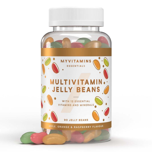 Multivitamin Gummies - Apple, Orange & Raspberry (Jelly Beans) / 90 gummies