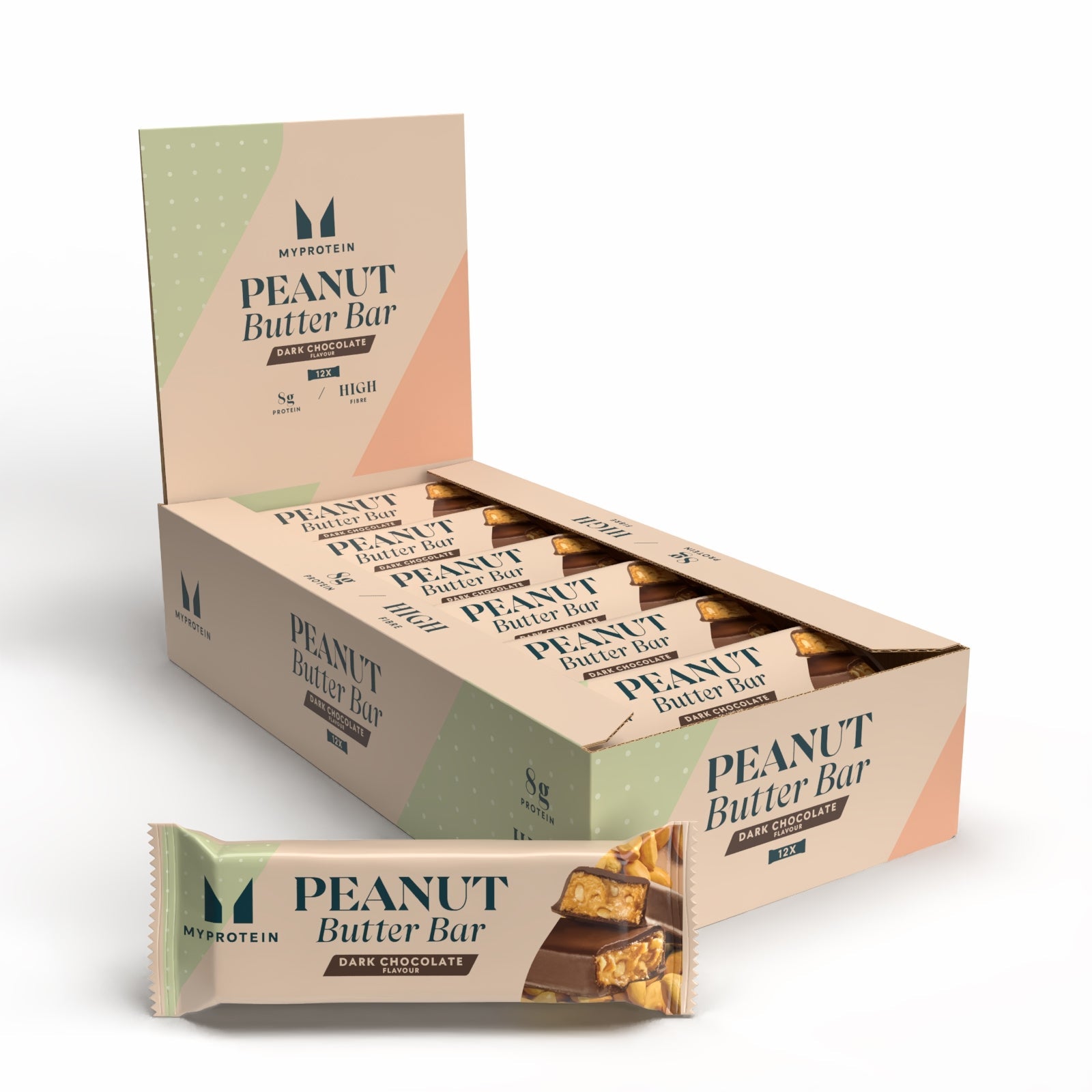 Peanut Butter Bar - Pindakaas / 12 × 38 g