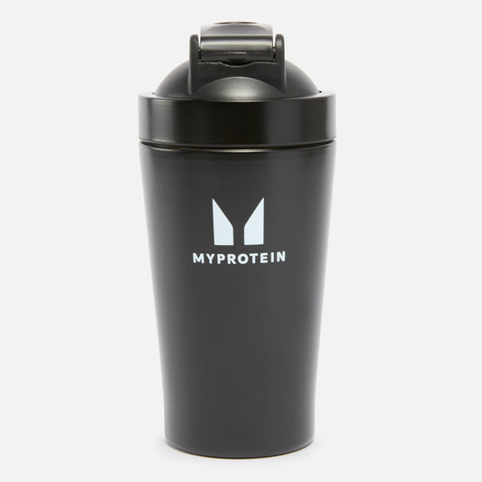 mini shaker van gerecycled metaal - Zwart