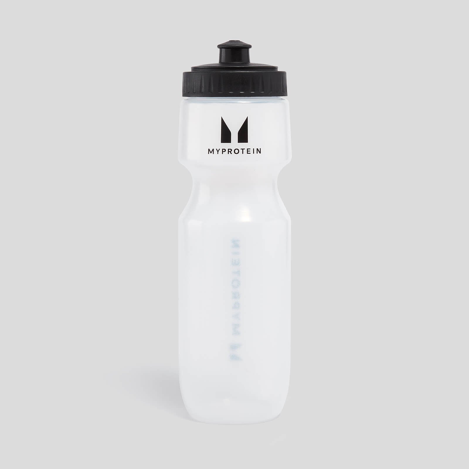 sportieve waterfles - Transparant/Zwart