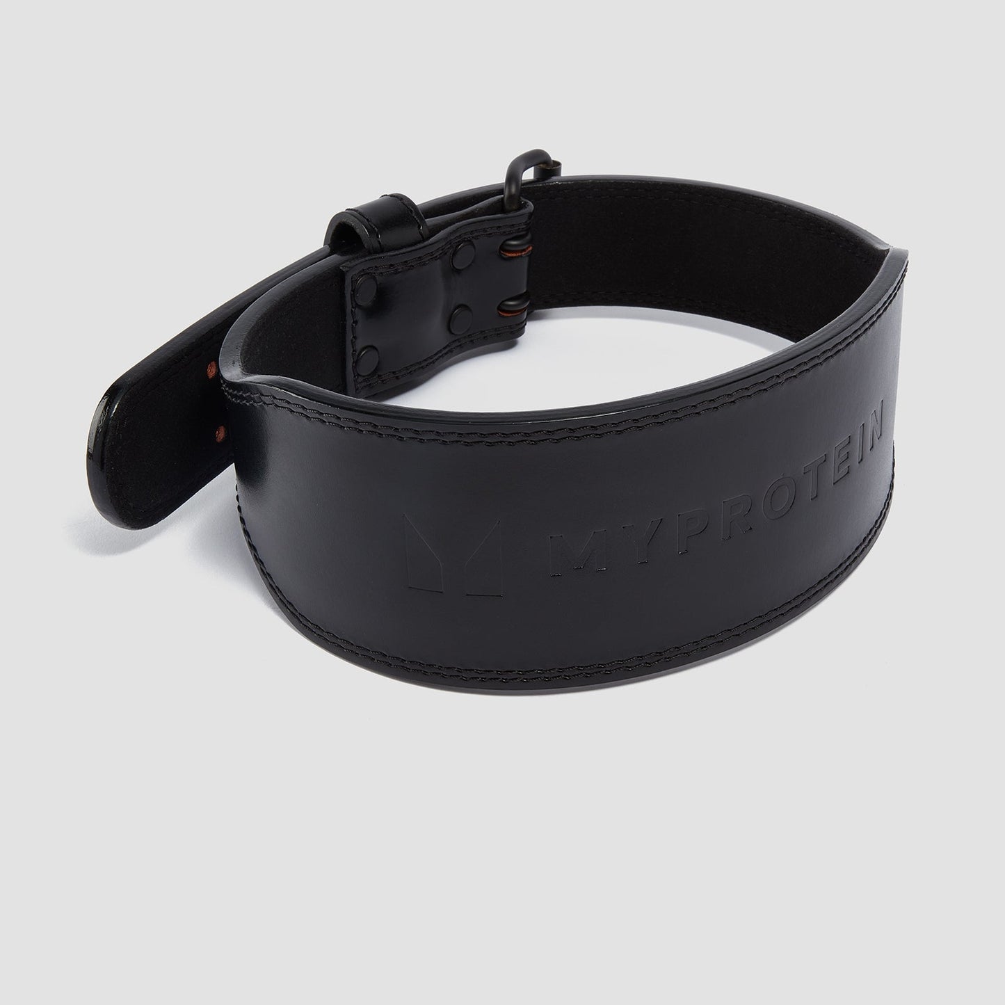 premium lederen halterriem - Medium (27-36 Inch)