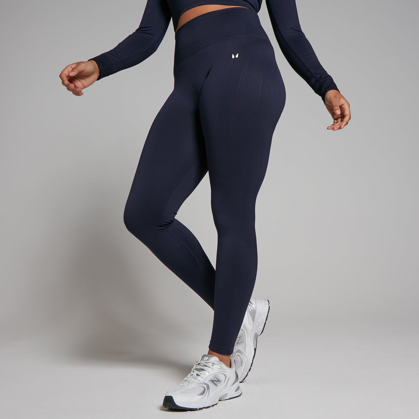 Shape naadloze legging voor dames - Marineblauw / XXL