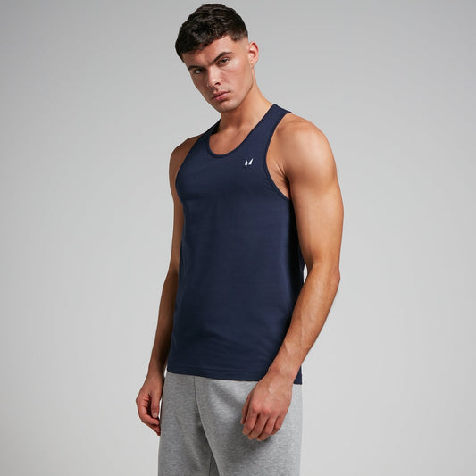 Rest Day hemd met halternek voor heren - Marineblauw / XL