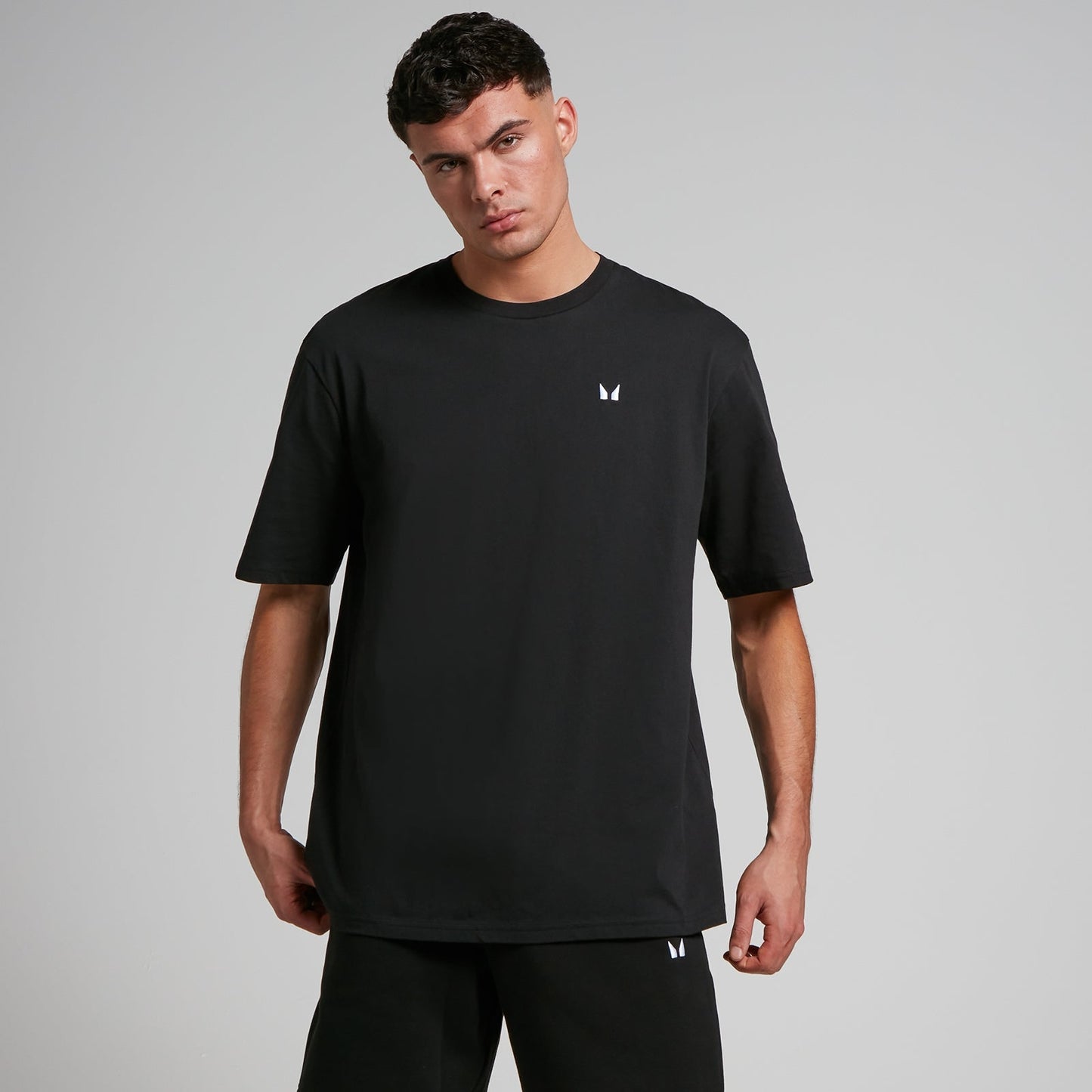 Rest Day oversized T-shirt voor heren - Zwart / 3XL