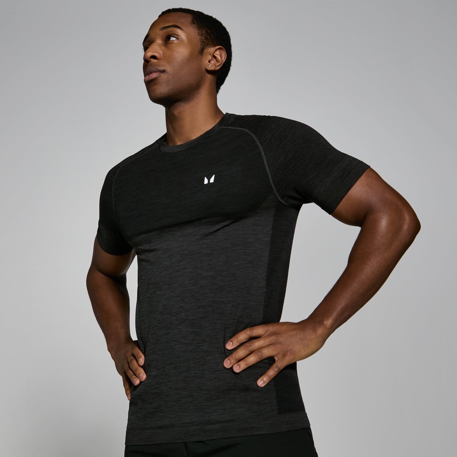 naadloos T-shirt met korte mouwen voor heren - 3XL