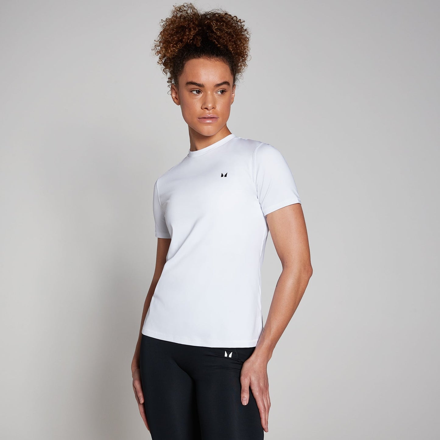 Training T-shirt met korte mouwen voor dames - Wit / XXL