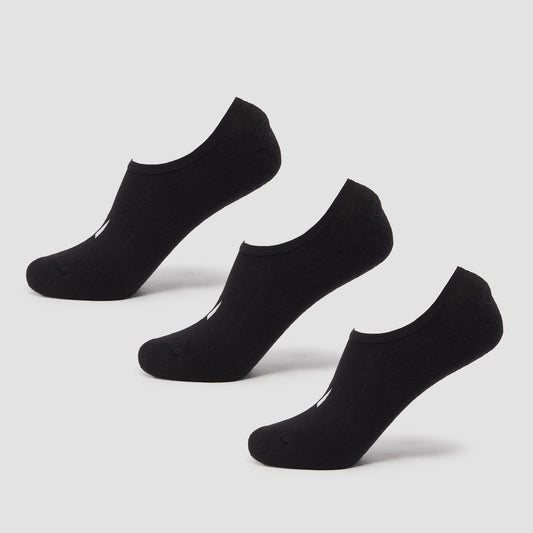 Unisex Invisible Socks - Black / UK 9-11