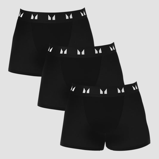 boxershort voor heren - Zwart (3 stuks) / 3XL
