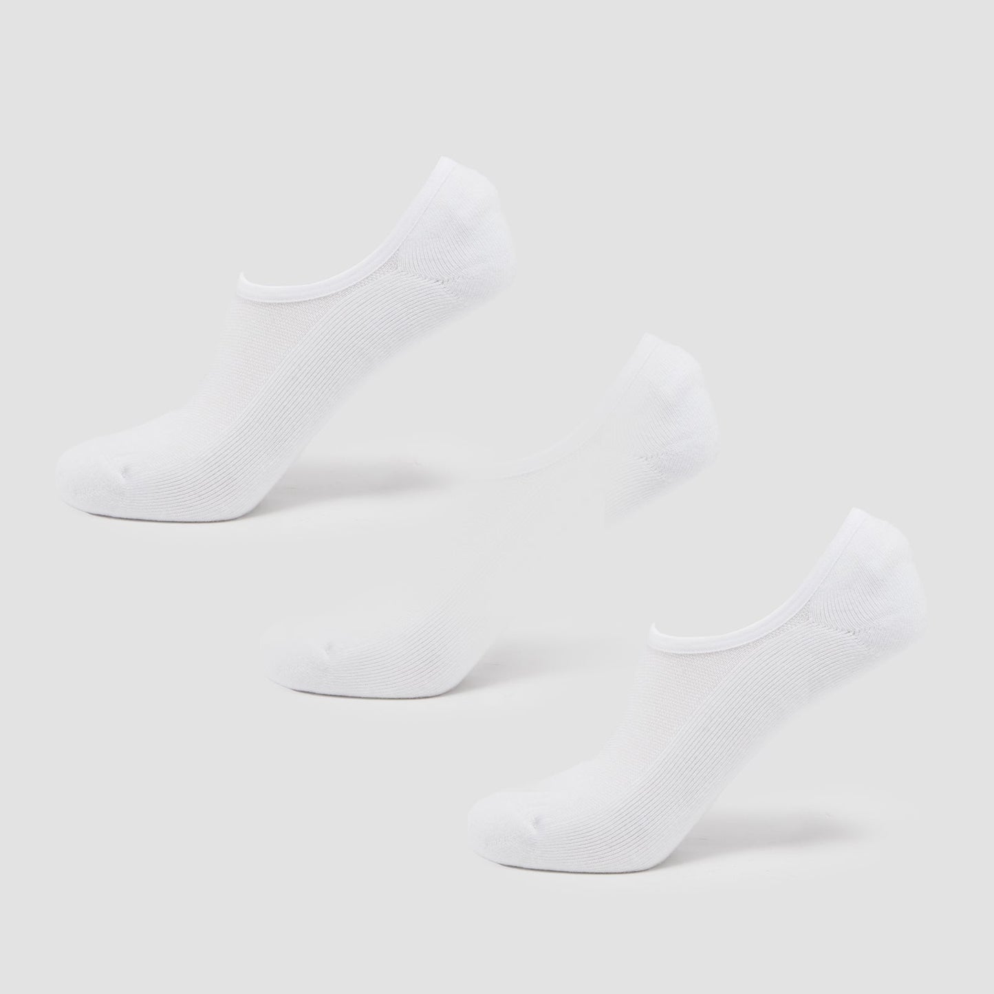 Unisex Invisible Socks - White / UK 9-11