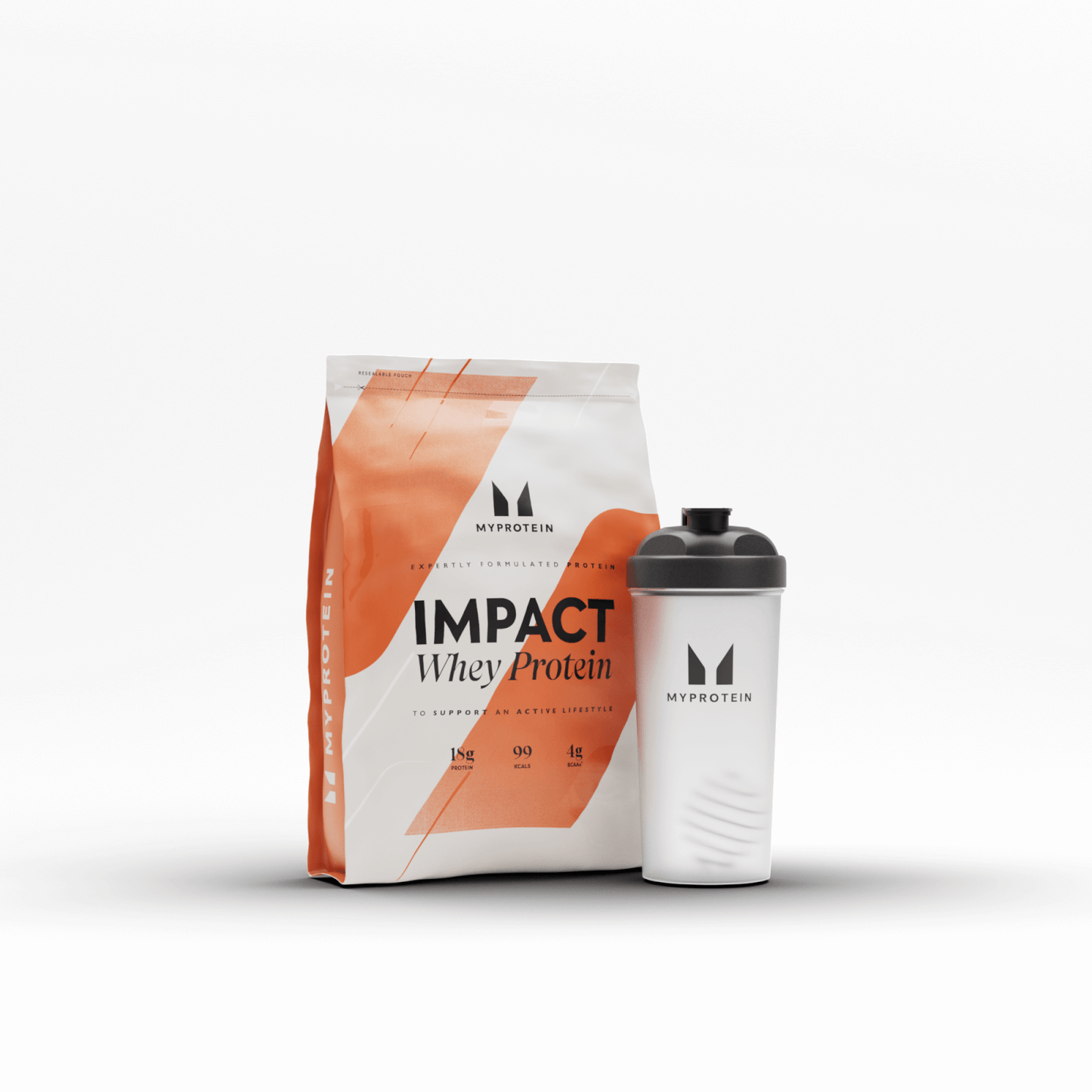 Impact Protein Bundel - 15 porties / Shaker / Chocolate Brownie